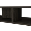 Pemberly Row Coffee Table with Hairpin Legs 39.8in Wide in Brown