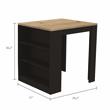 Pemberly Row Kitchen Island 36.2in Countertop in Multi-Color