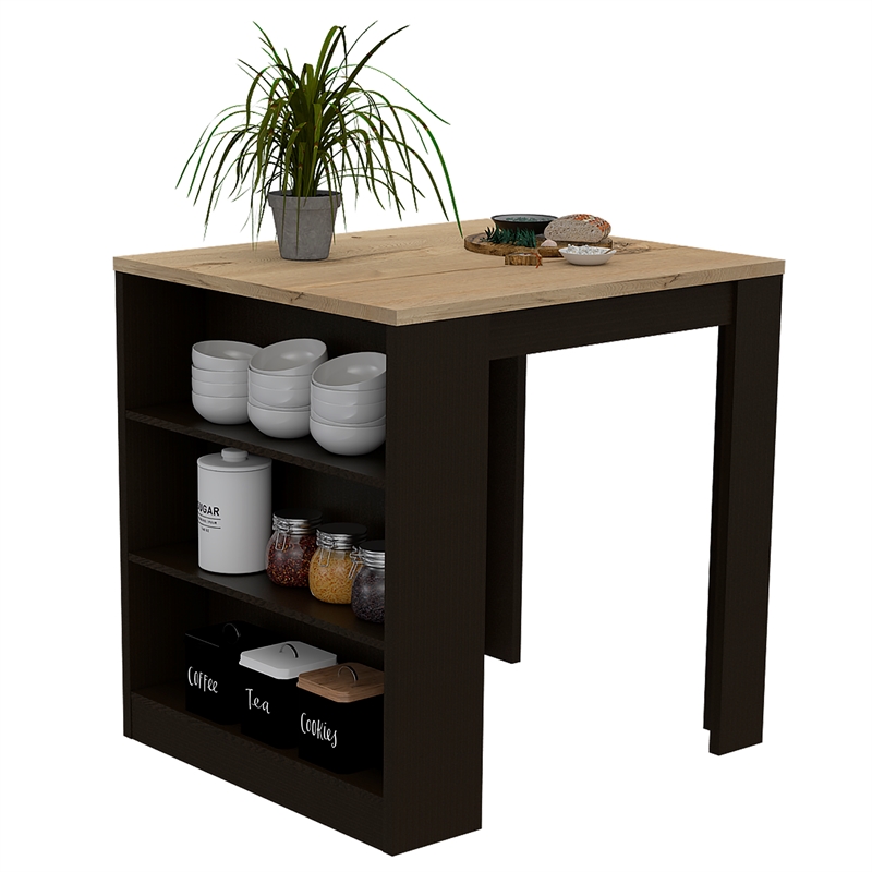 Pemberly Row Kitchen Island 36.2in Countertop in Multi-Color