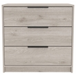 Pemberly Row 3 Drawer Industrial Dresser 27.55in Wide in Gray