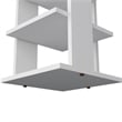 Pemberly Row 8 Tier Vertical Shoe Rack Tower 48.7in High in White
