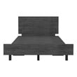 Pemberly Row Twin Bed Frame with Headboard 47in Wide in Gray
