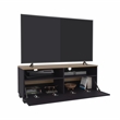 Pemberly Row Minimalist TV Stand with Shelves 44.5in Wide in Multi-Color