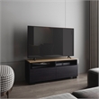 Pemberly Row Minimalist TV Stand with Shelves 44.5in Wide in Multi-Color