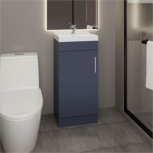 Pemberly Row Bathroom Vanity with Integrated Sink in Multi-Color