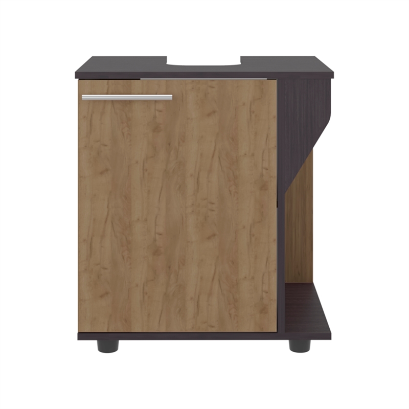Pemberly Row Under Sink Storage Cabinet with Double Doors in Multi-Color