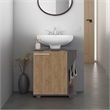 Pemberly Row Under Sink Storage Cabinet with Double Doors in Multi-Color