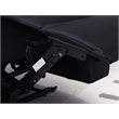 Pemberly Row Leather Power Lift Reclining Armchair Recliner in Black