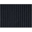 Pemberly Row Corduroy Left-Facing Sleeper Sectional in Dark Gray