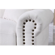 Pemberly Row Modern Polyester Large Sectional Sofa Couch in White