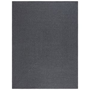 Pemberly Row 10' x 14' Hand Woven Polypropylene Rug in Black and Gray