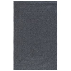 Pemberly Row 2' x 3' Hand Woven Polypropylene Rug in Black and Gray