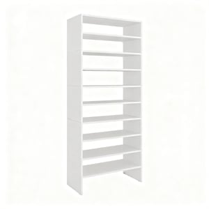 Pemberly Row Multi-Tier Shoe Rack Engineered Wood 67.8&quot High Organizer