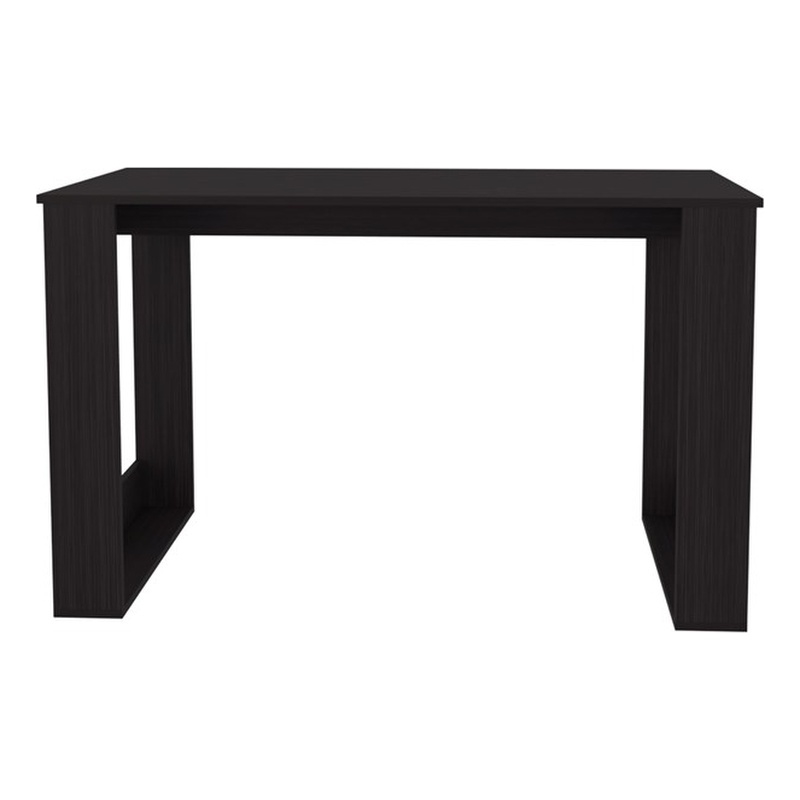 Pemberly Row Desk 47.2 in Engineered Wood Scratch-Resistant Wengue
