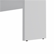 Pemberly Row Console Table with Open Storage Engineered Wood in White