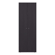 Pemberly Row Tall Wardrobe with 2 Doors and 4 Shelves in Wenge