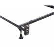Pemberly Row Queen/King-Size Metal Headboard & Footboard Bed Frame in Black