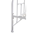 Pemberly Row Twin Size Daybed with Mattress Ready Slats in White