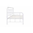 Pemberly Row Twin Size Daybed with Mattress Ready Slats in White