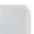 Pemberly Row Full/Queen Upholstered Headboard in White Boucle Fabric
