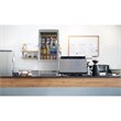 Pemberly Row 3 cu. ft. LED Countertop Refrigerator Display Case in Silver