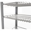 Pemberly Row 3 cu. ft. LED Countertop Refrigerator Display Case in Silver