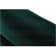 Pemberly Row Velvet Dining Chair in Green with Gold Metal Frame (Set of 2)