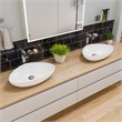 Pemberly Row Mushroom Pop-Up Brass Drain in Brushed Nickel for Sinks