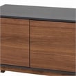 Pemberly Row Walnut TV Stand with Drawers for TVs up to 67 inches