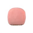Pemberly Row Modern Sherpa Fabric Pink Accent Chair with 440 lb Capacity