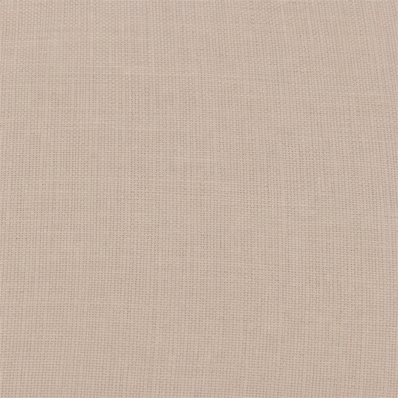 Pemberly Row Modern King Fabric Bed Upholstered in Beige Cotton & Polyester