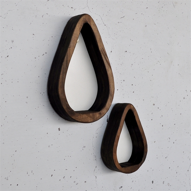 Pemberly Row Decorative Wooden Wall Shelf in High-Quality Plywood