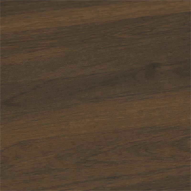 Pemberly Row 2-Piece 3-Door Shoe Cabinet Set in Dark Dusty Oak