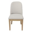 Pemberly Row Side Dining Chairs in Brown Wood - Set of 2