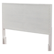 Pemberly Row California King Wood Headboard Only in Classic White