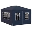 Pemberly Row 9.8 x 13.1 ft Polyethylene Party Tent in Blue