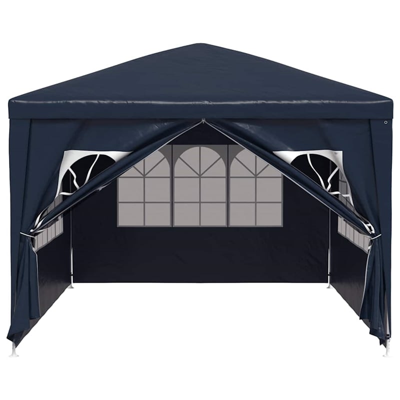 Pemberly Row 9.8 x 13.1 ft Polyethylene Party Tent in Blue