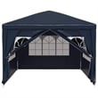 Pemberly Row 9.8 x 13.1 ft Polyethylene Party Tent in Blue