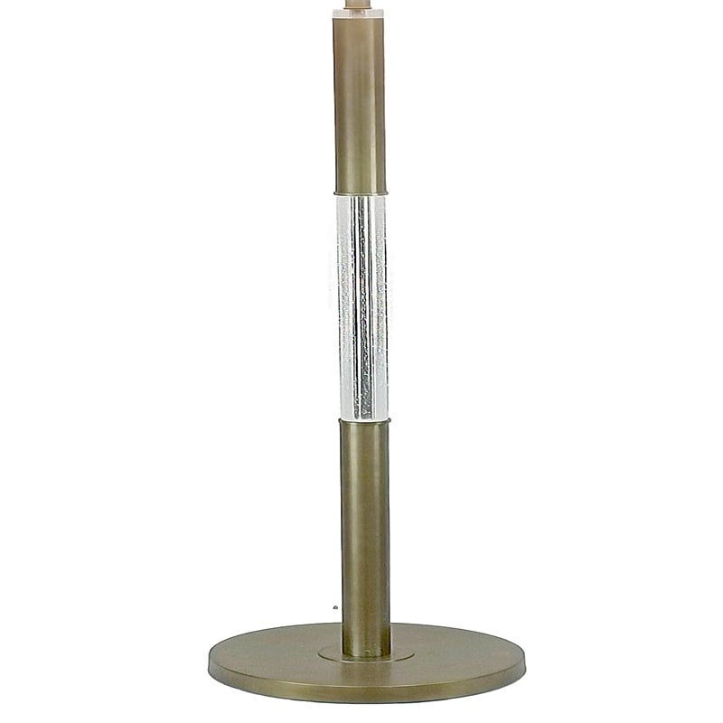 Pemberly Row Golden Brilliance Floor Lamp in Bronze with 64