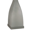 Pemberly Row Sage Elegance Art Glass Table Lamp in Green and Crystal