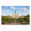 Pemberly Row Jackson Square Frameless Tempered Glass Wall Art 60