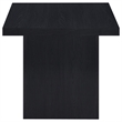 Pemberly Row 2-Piece Rectangular Coffee and End Table Set in Black