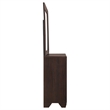 Pemberly Row 6-Drawer Bedroom Dresser with Mirror Set in Dark Cocoa
