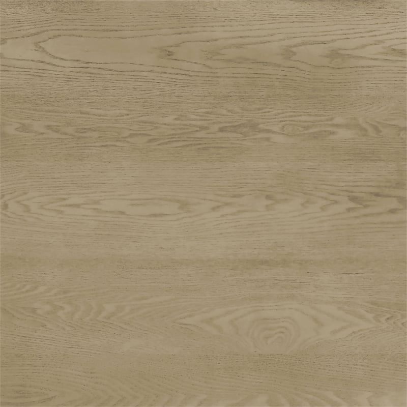 Pemberly Row 2-Piece Wood Coffee and End Table Set in Natural Oak
