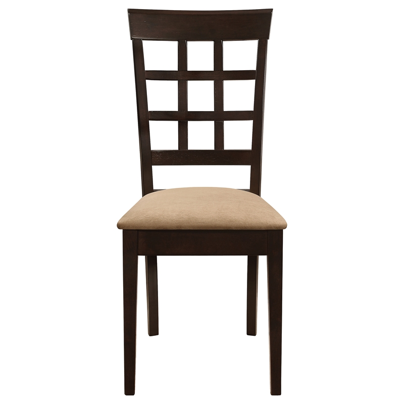 Pemberly Row 5-piece Rectangular 59-inch Dining Set in Cappuccino