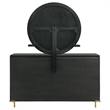 Pemberly Row 8-Drawer Dresser with Mirror and Jewelry Tray in Black