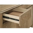 Pemberly Row 3-Door 59-Inch Sideboard Server in Distressed Light Brown