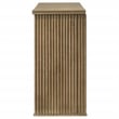 Pemberly Row 3-Door 59-Inch Sideboard Server in Distressed Light Brown