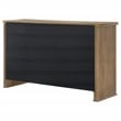 Pemberly Row 3-Door 59-Inch Sideboard Server in Distressed Light Brown