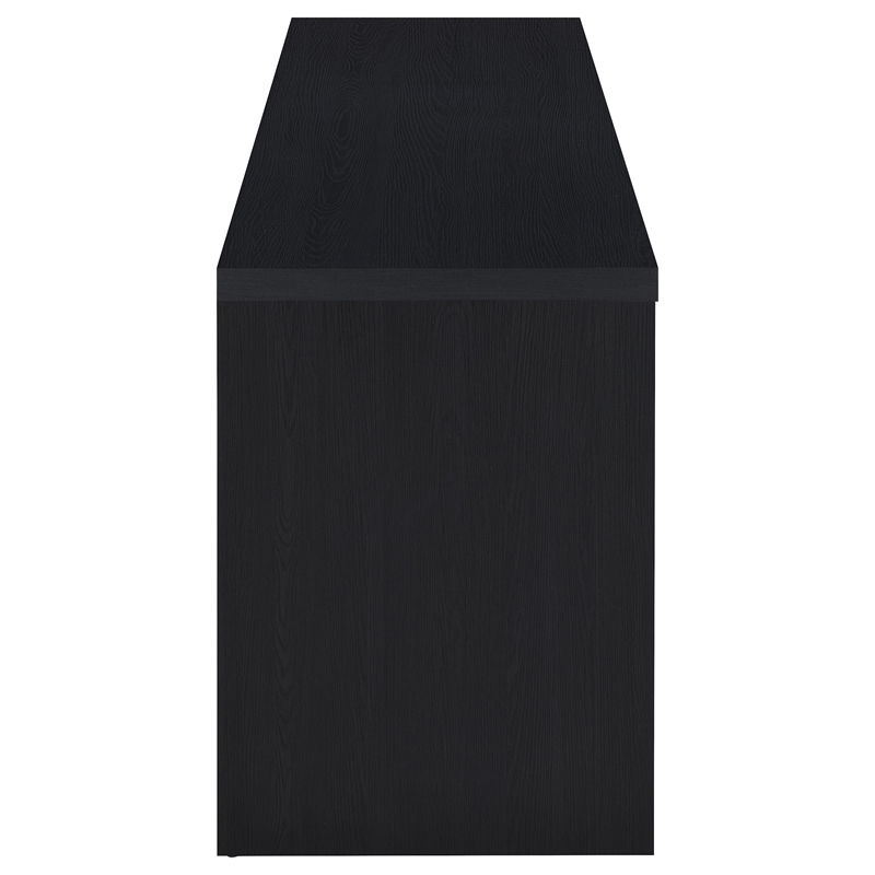 Pemberly Row 59-inch 3-drawer TV Stand Media Console in Black